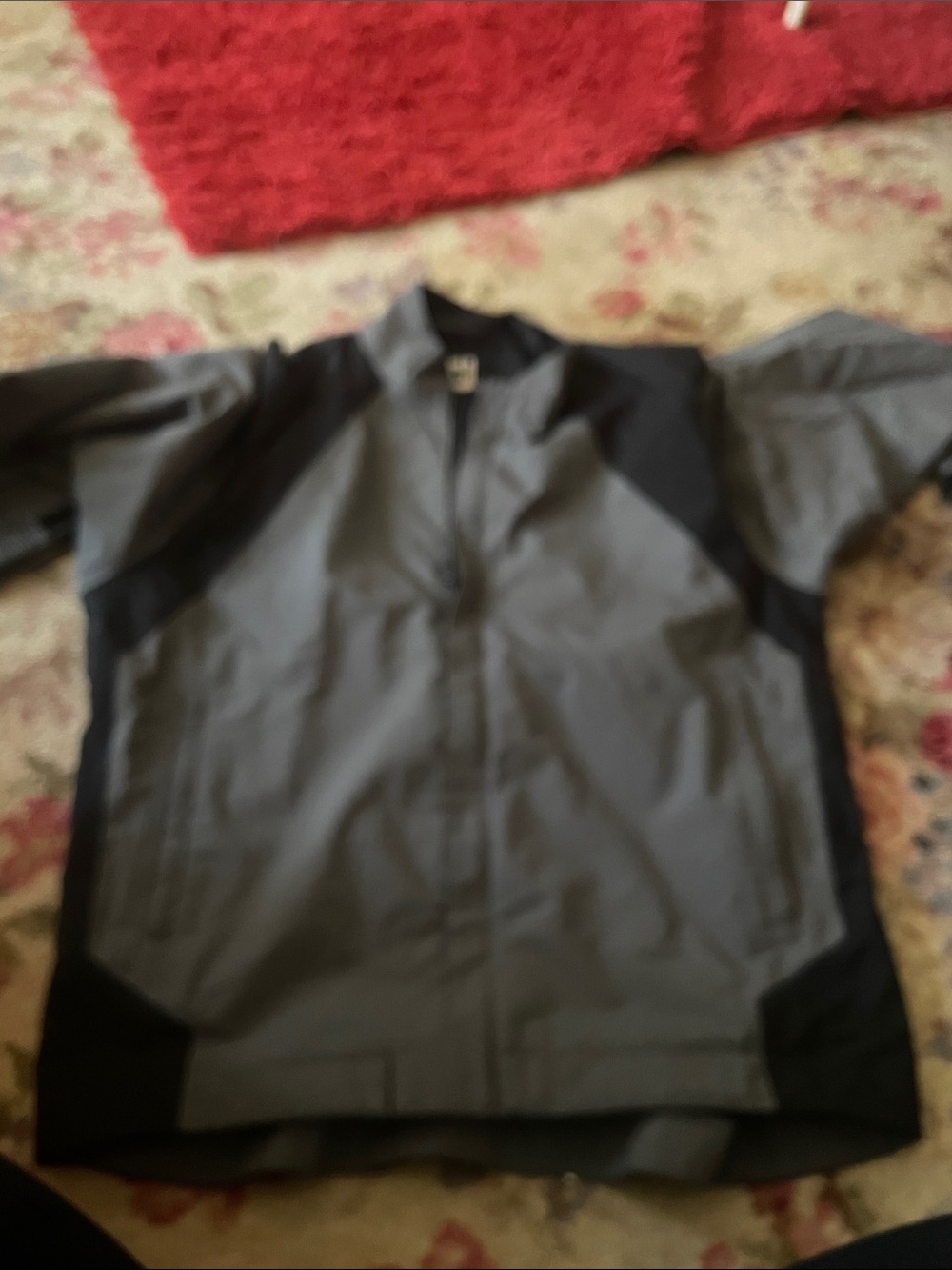 FootJoy Gray and Black Lightweight Zip Jacket